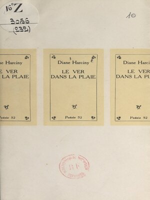 cover image of Le ver dans la plaie